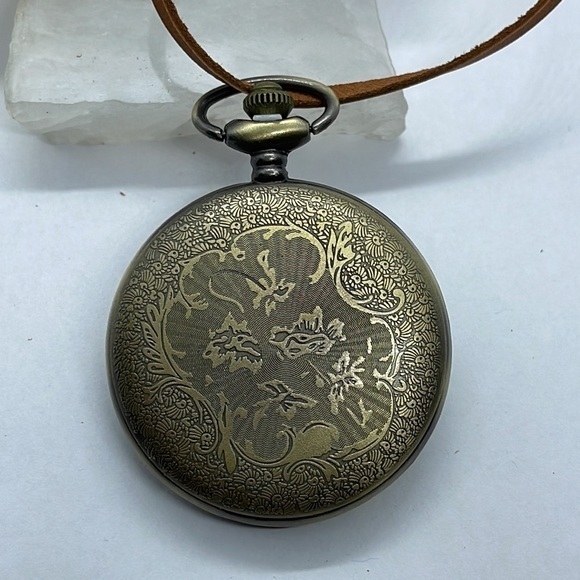 Brass Watch Necklace - Picture 3 of 6